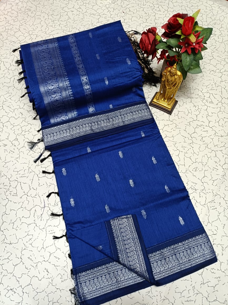 Premium Kalyani Cotton / Lata Gadwal Paithani saree