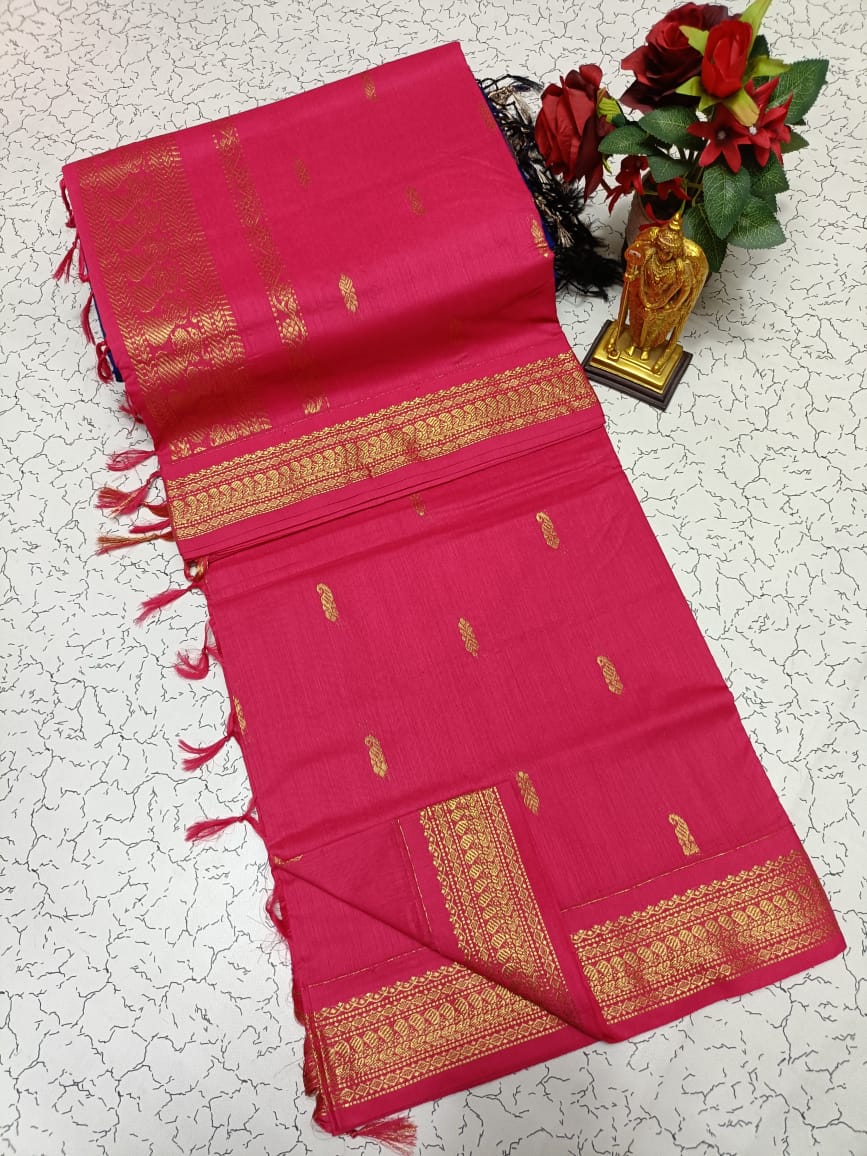 Premium Kalyani Cotton / Lata Gadwal Paithani saree