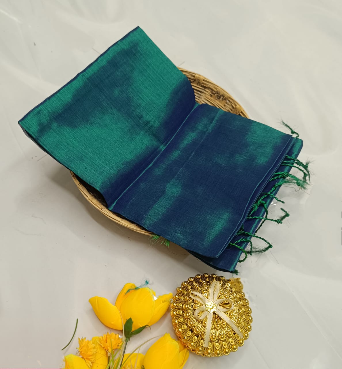 Premium Quality Raga Tissue Soft Silk Saree
