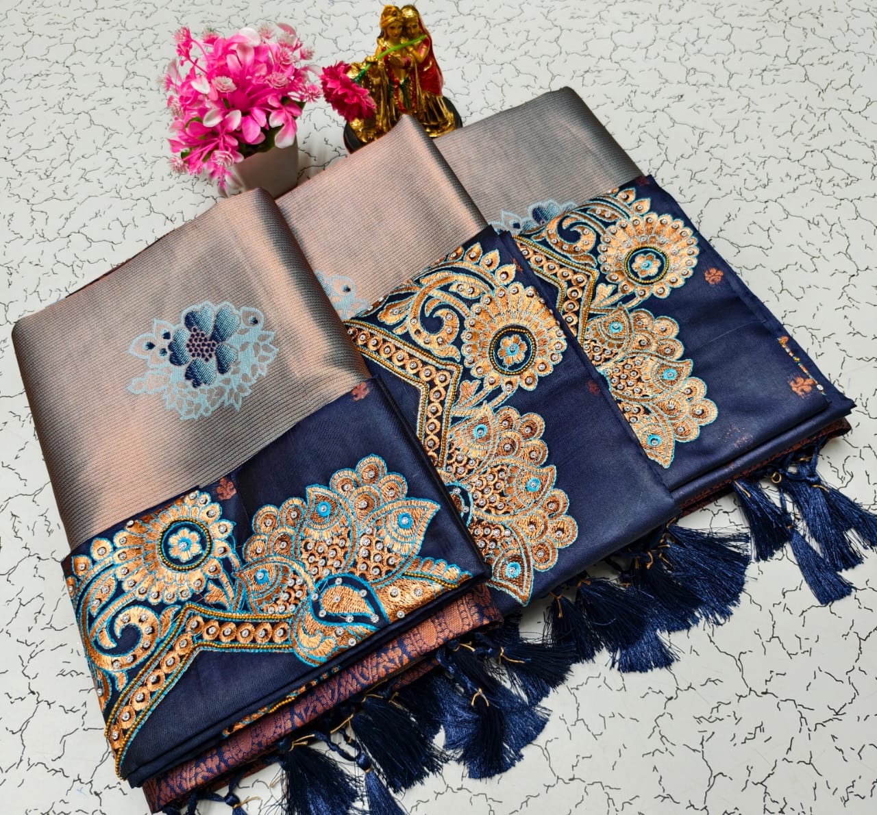 Fusion Semi Kanchi Silk