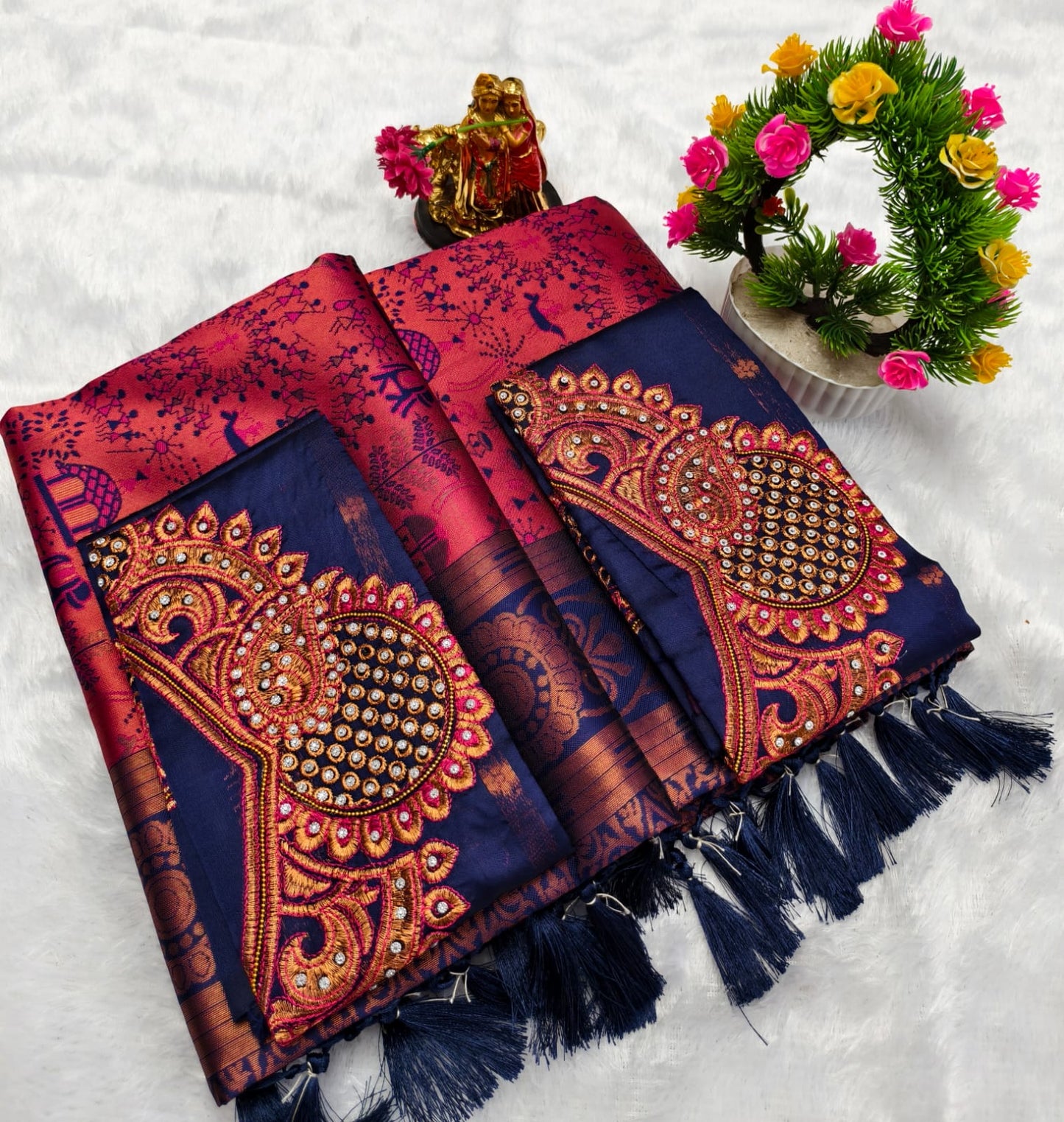 Fusion Semi Kanchi Silk
