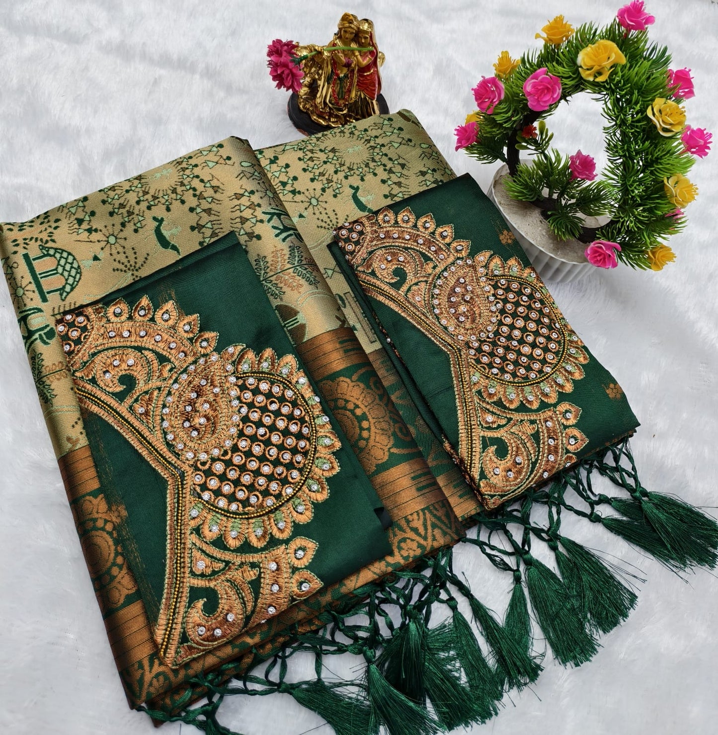 Fusion Semi Kanchi Silk