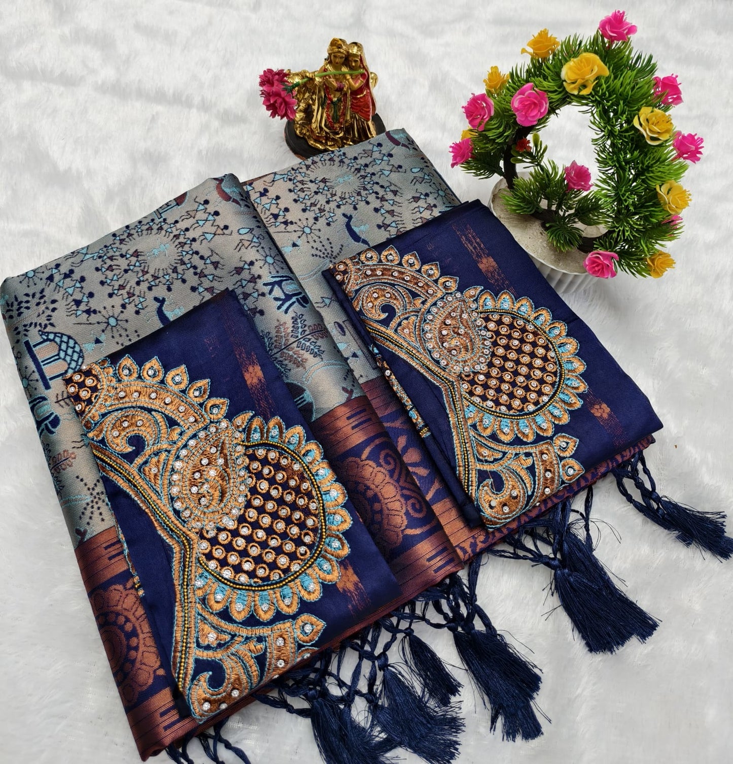 Fusion Semi Kanchi Silk