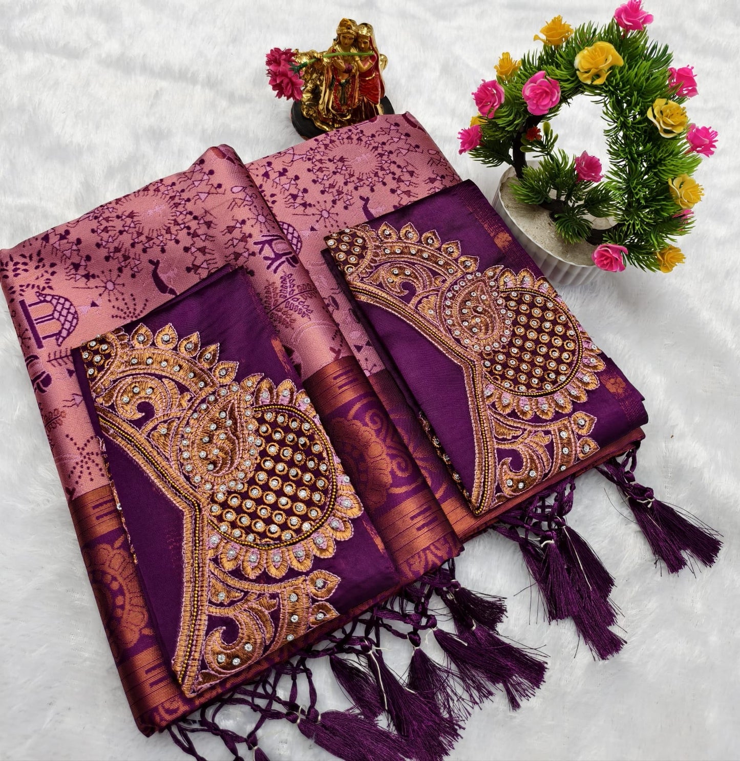 Fusion Semi Kanchi Silk