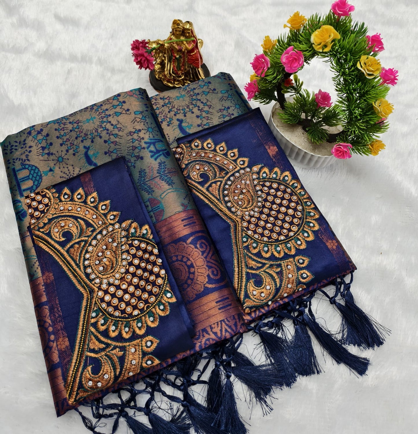 Fusion Semi Kanchi Silk
