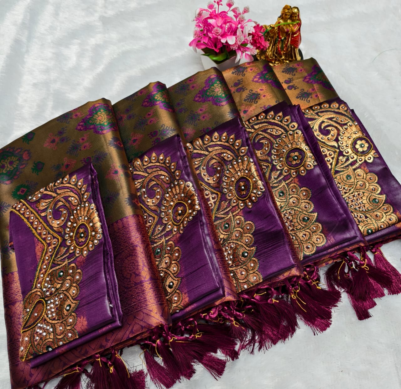 Fusion Semi Kanchi Silk