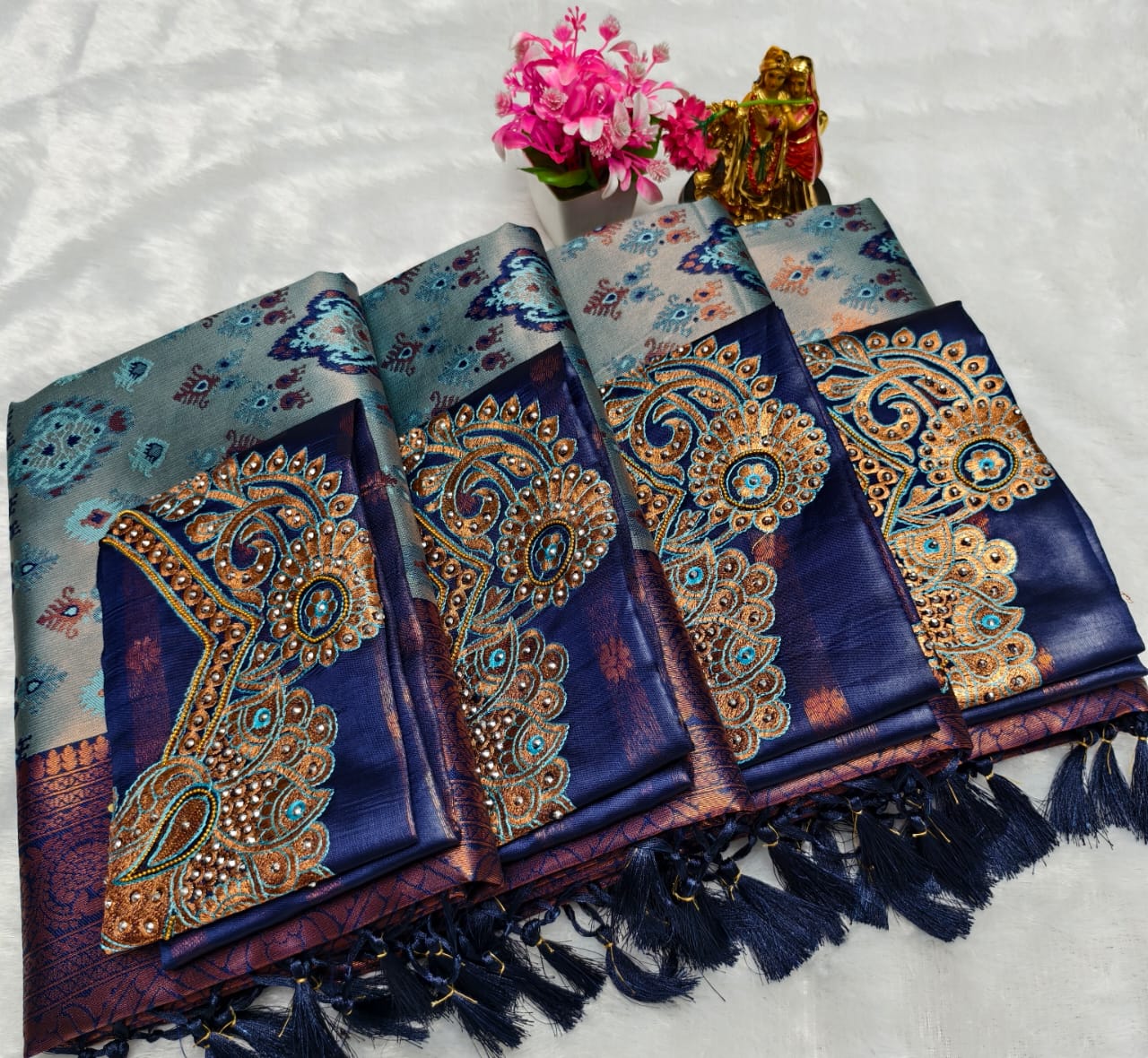 Fusion Semi Kanchi Silk