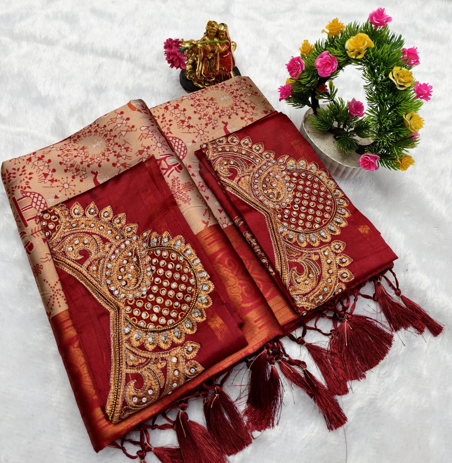 Fusion Semi Kanchi Silk