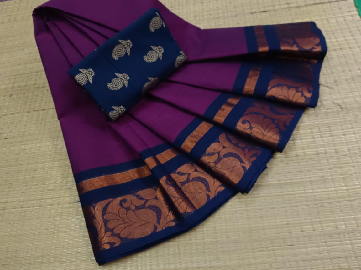 High Quality Chettinad Cotton Saree