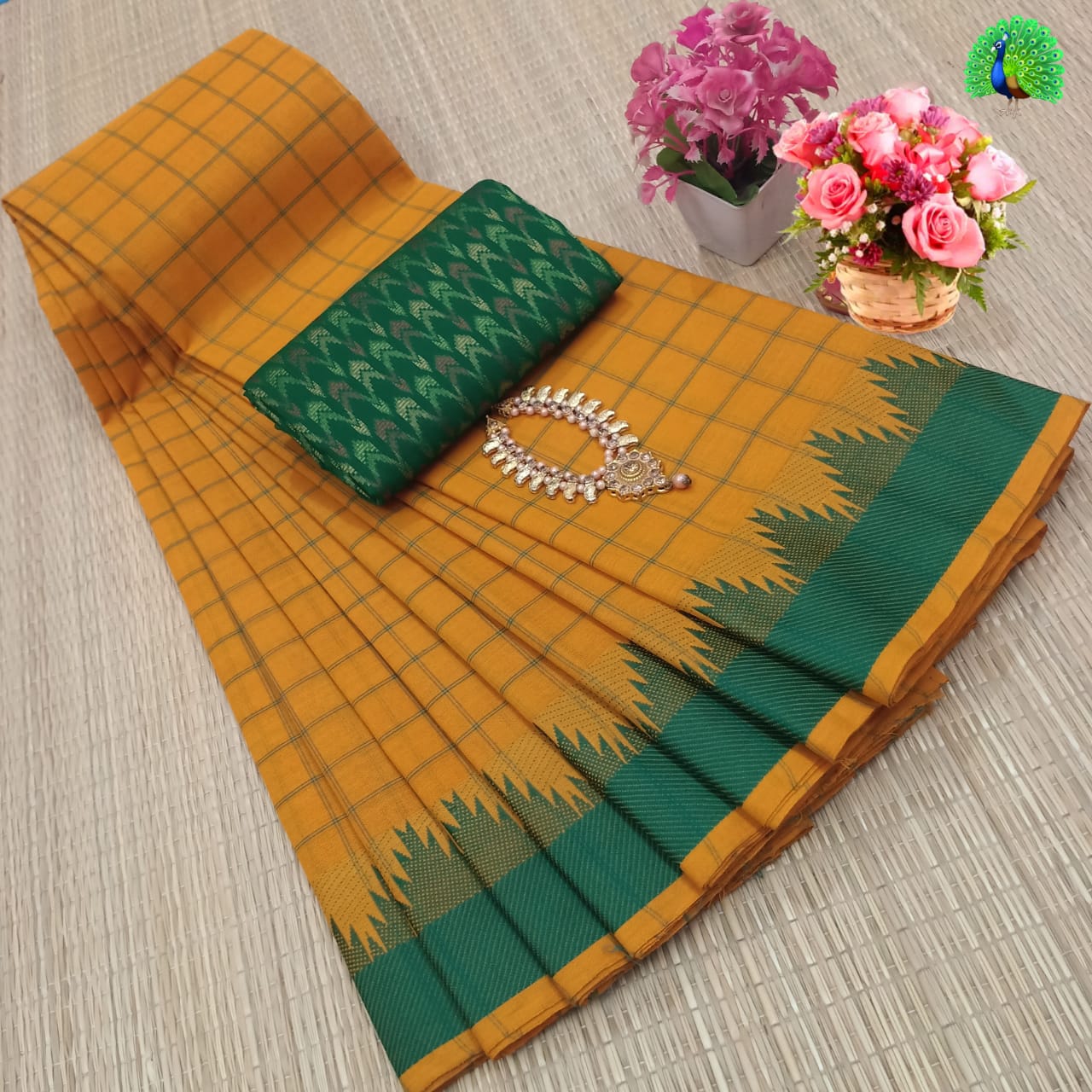 High Quality Chettinad Cotton Saree