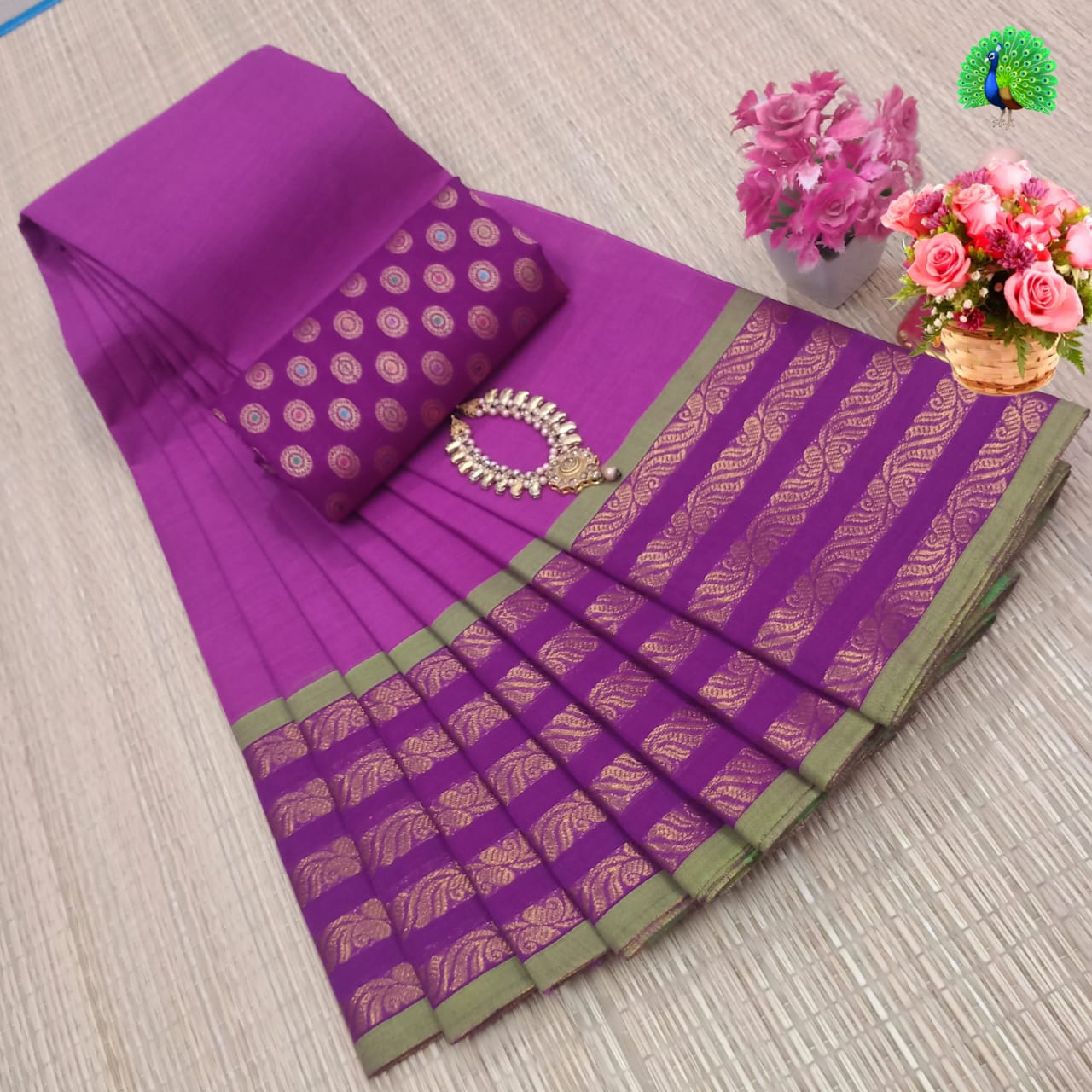 High Quality Chettinad Cotton Saree