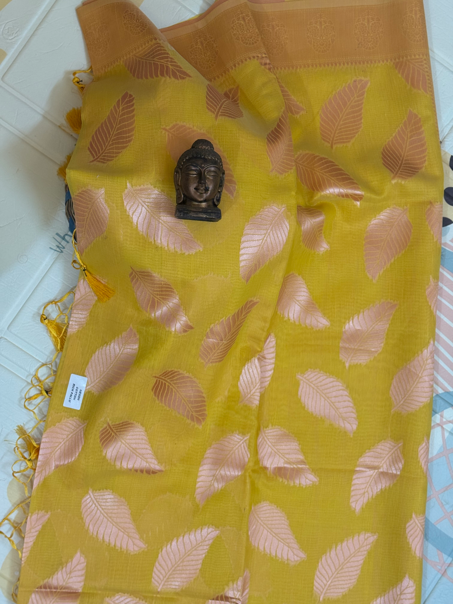 Nexon Cotton Rich Pallu – Premium Soft-Blend Saree with Elegant Drape