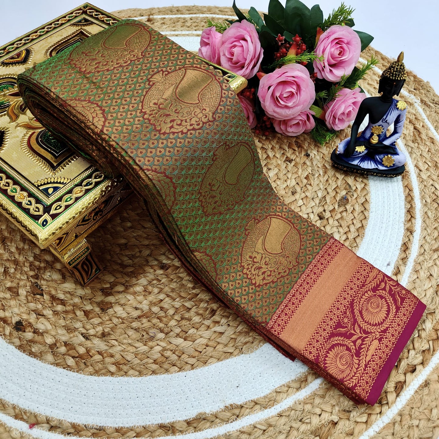 Kupera Fancy Silk Saree – Samuthrika Style Lightweight