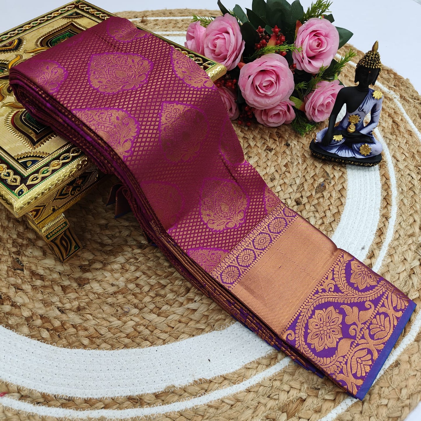 Kupera Fancy Silk Saree – Samuthrika Style Lightweight