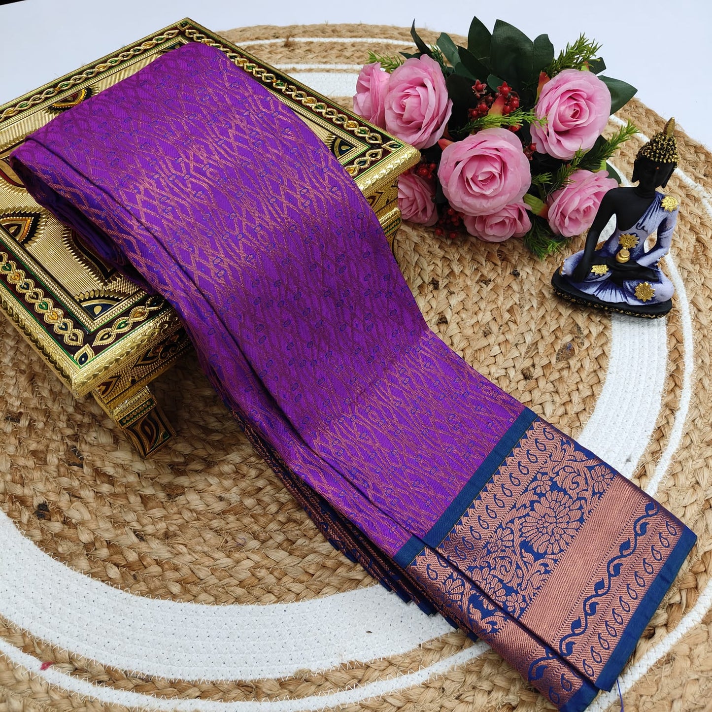 Kupera Fancy Silk Saree – Samuthrika Style Lightweight