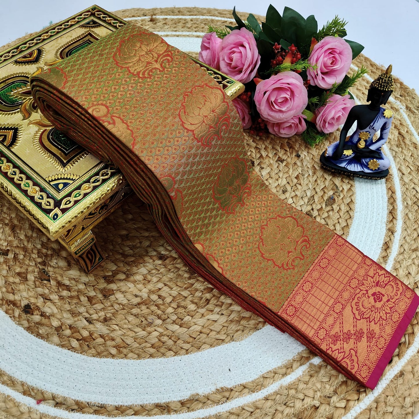 Kupera Fancy Silk Saree – Samuthrika Style Lightweight