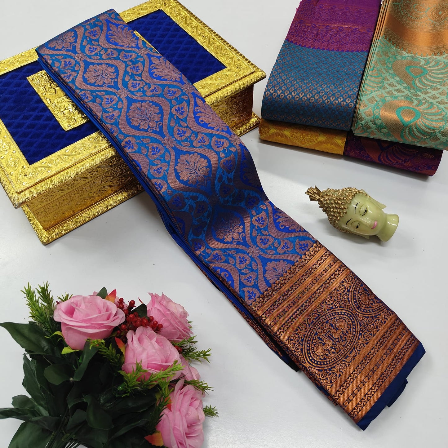 Kupera Fancy Silk Saree – Samuthrika Style Lightweight