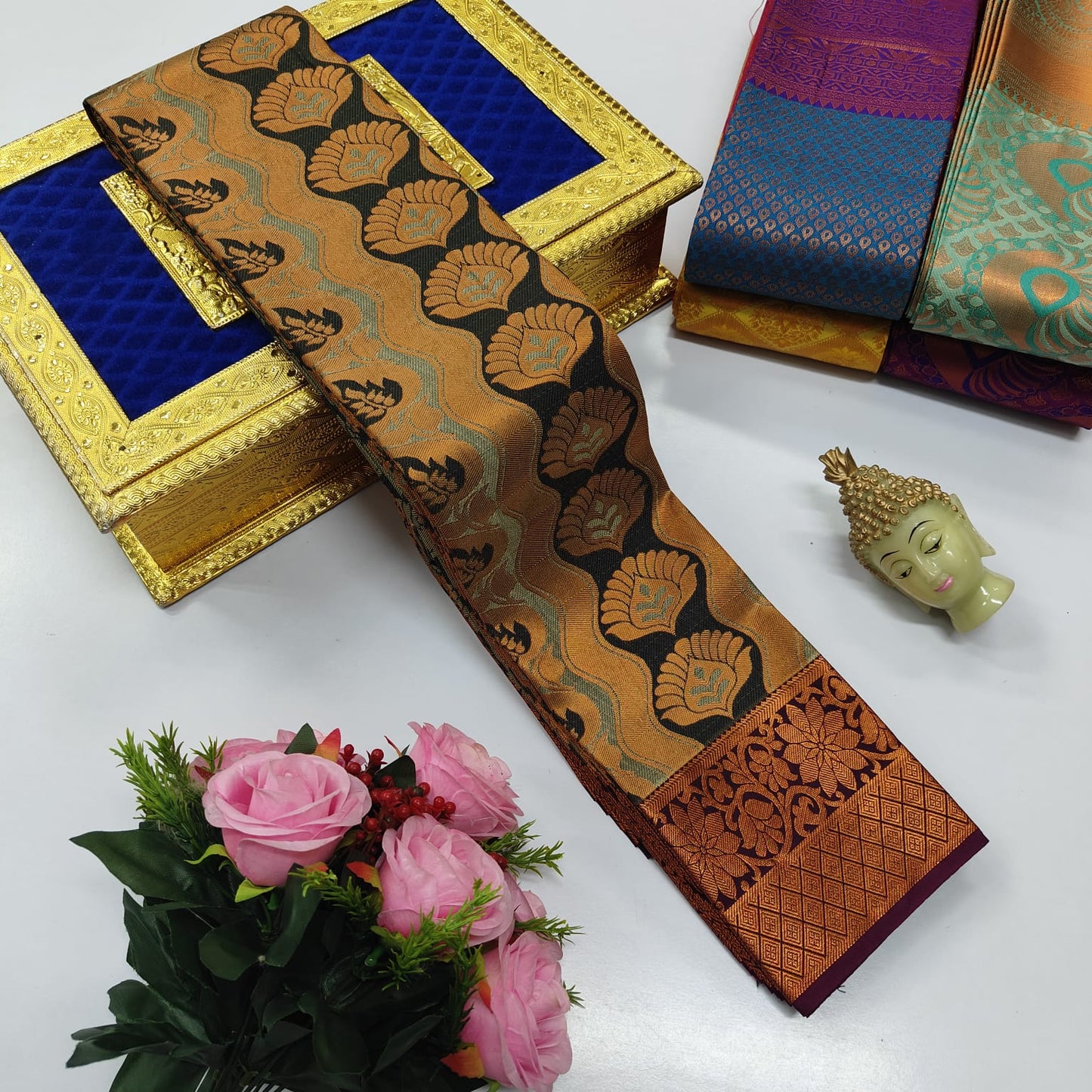Kupera Fancy Silk Saree – Samuthrika Style Lightweight