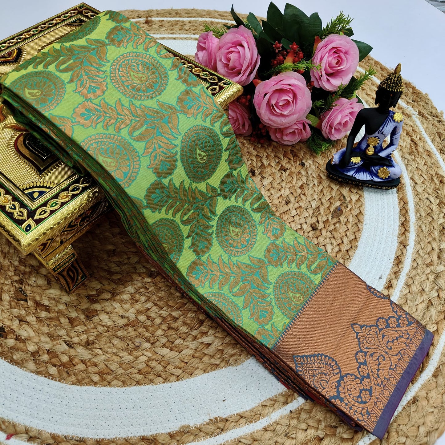 Kupera Fancy Silk Saree – Samuthrika Style Lightweight