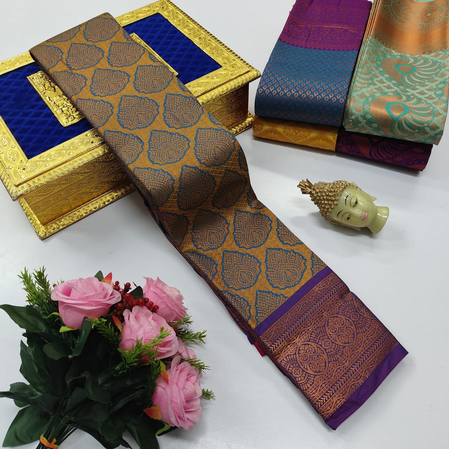 Kupera Fancy Silk Saree – Samuthrika Style Lightweight
