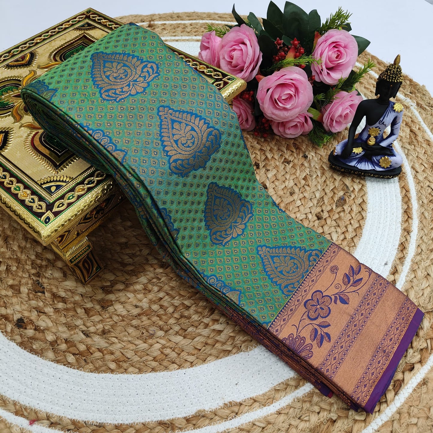 Kupera Fancy Silk Saree – Samuthrika Style Lightweight