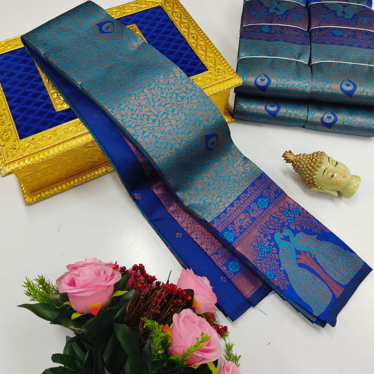Kupera Fancy Silk Saree – Samuthrika Style Lightweight