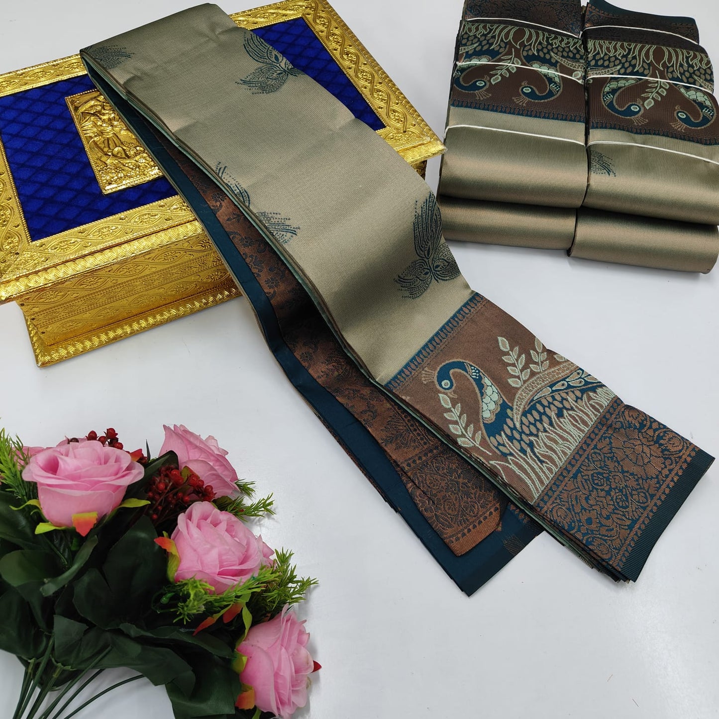 Kupera Fancy Silk Saree – Samuthrika Style Lightweight