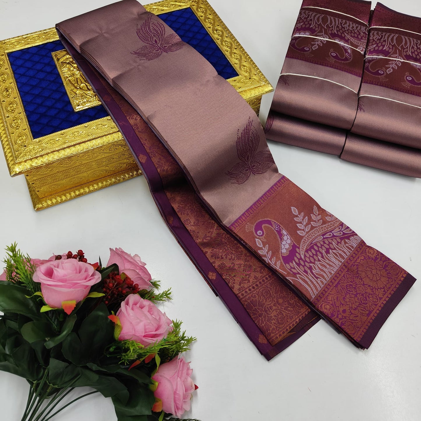Kupera Fancy Silk Saree – Samuthrika Style Lightweight