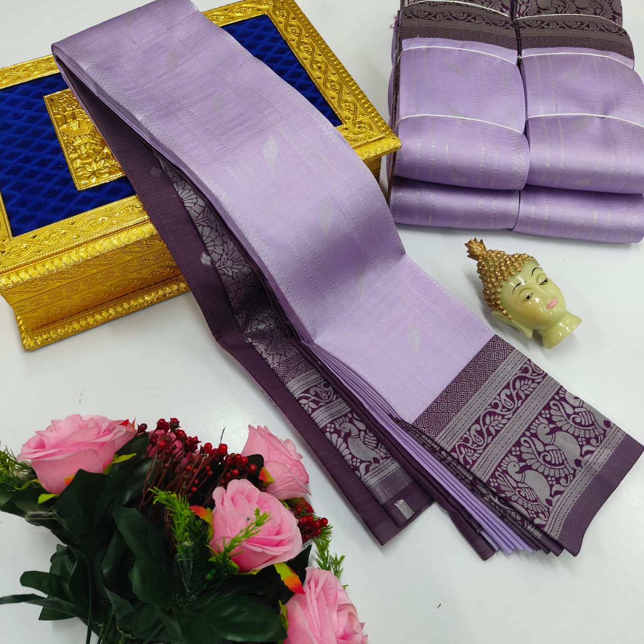 Kupera Fancy Silk Saree – Samuthrika Style Lightweight