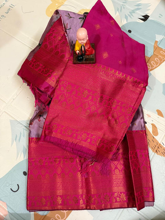 Print Silk Lehanga with Blouse – Elite Wedding Collection