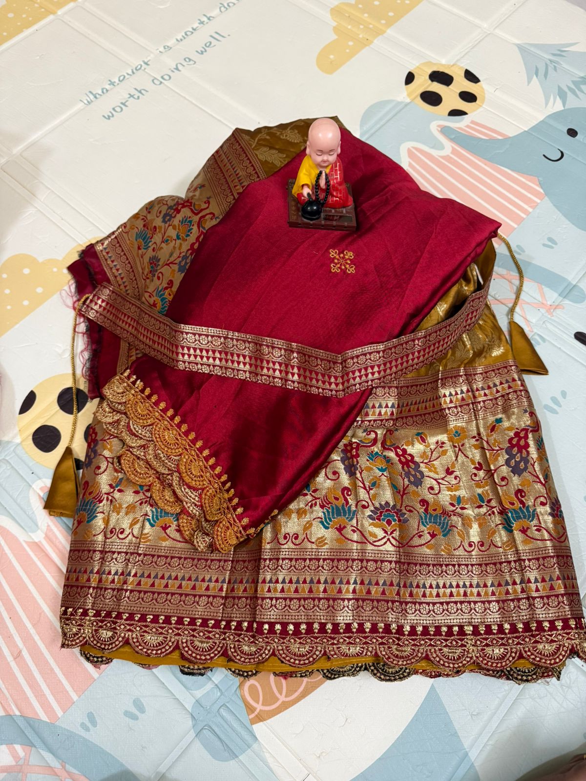 Premium Designer Silk Lehenga Saree – Wedding & Festive Collection