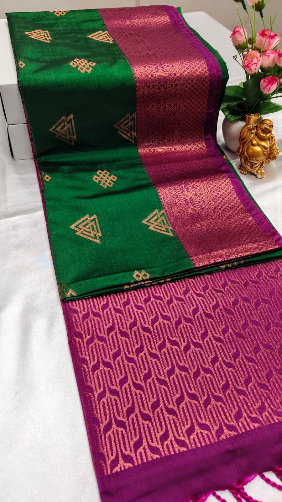 LUXURY BORDER SOFT SILK