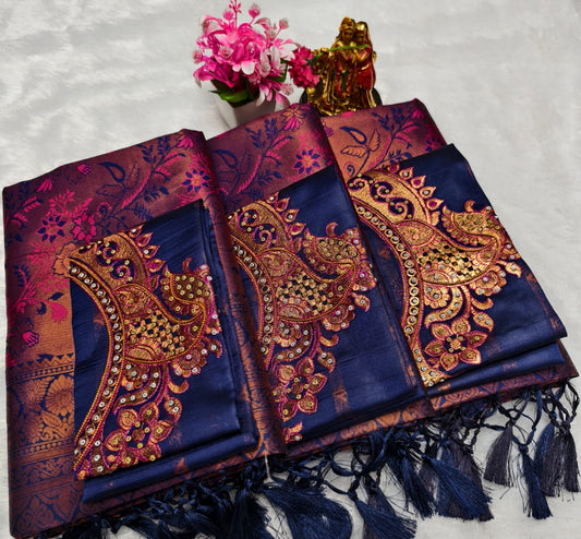 Fusion Semi Kanchi Silk