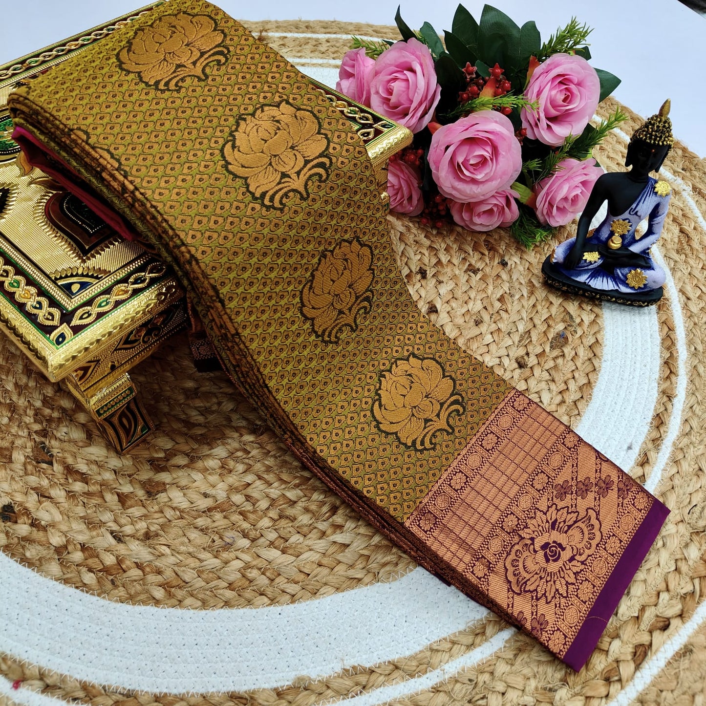 Kupera Fancy Silk Saree – Samuthrika Style Lightweight